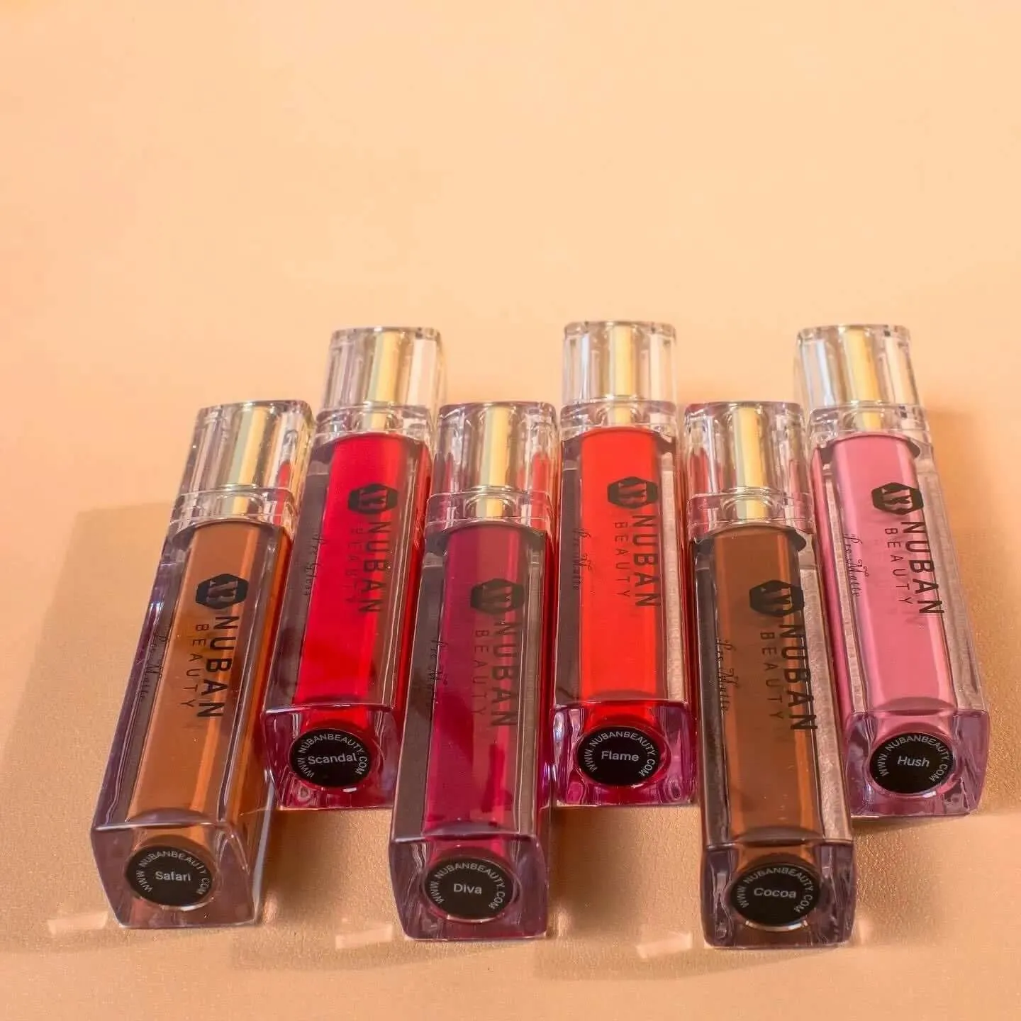 Nuban Beauty Pro Matte Lipsticks