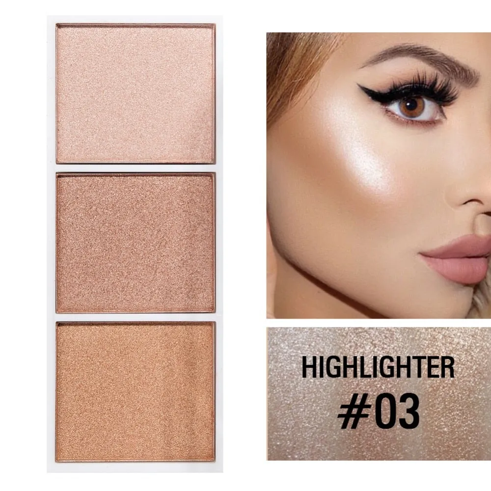 Palette Makeup Face Contour Powder Bronzer Make Up