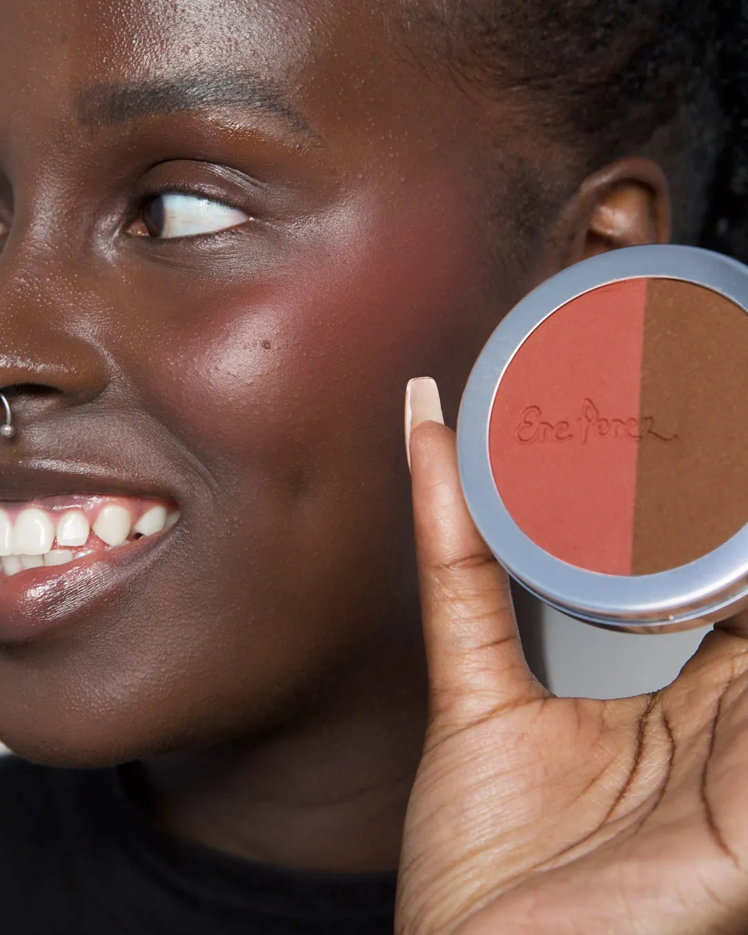 rice powder blush & bronzer