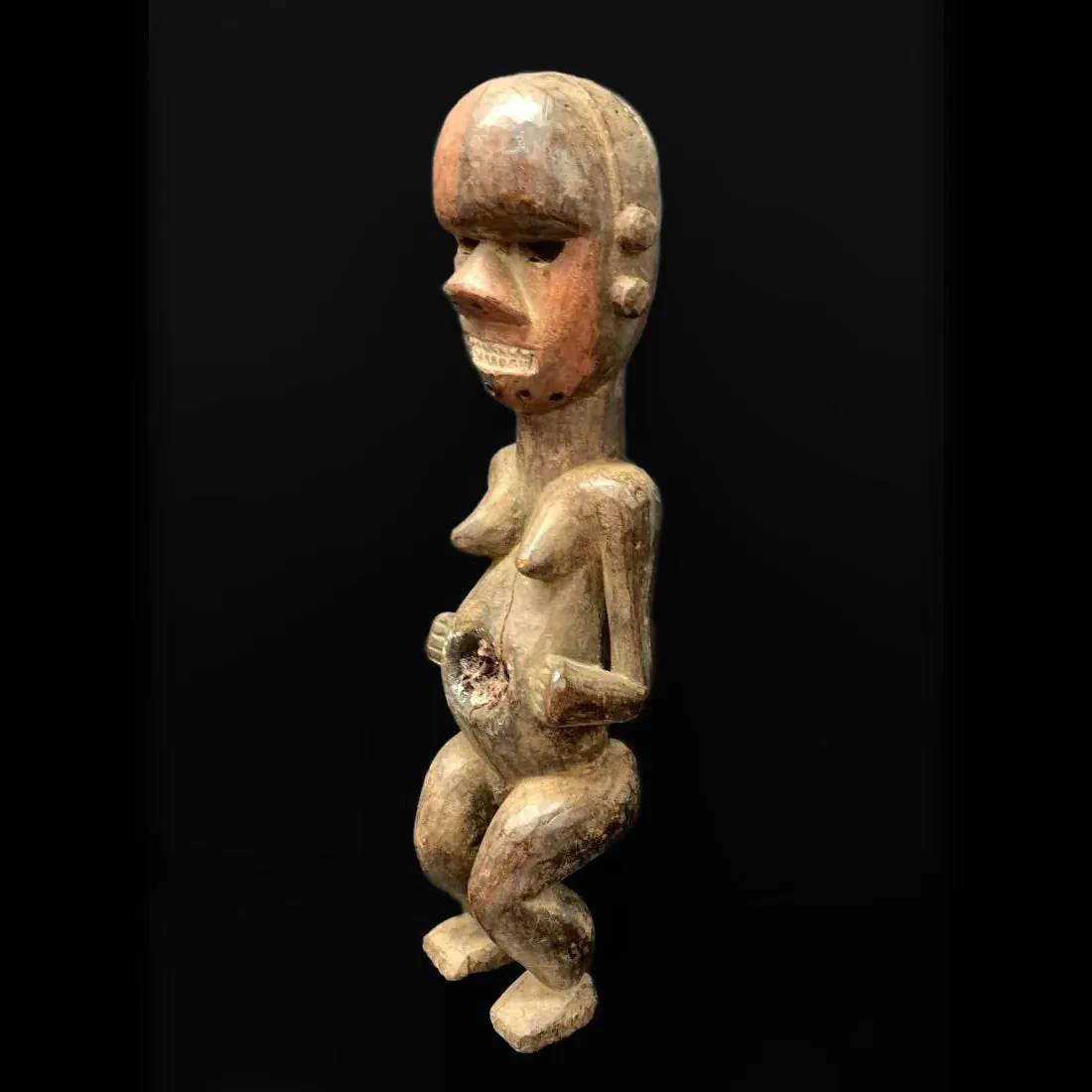 Salampasu Female Guardian Figure / Nkisi, DRC / Angola #106