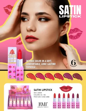 Satin Lipsticks Red