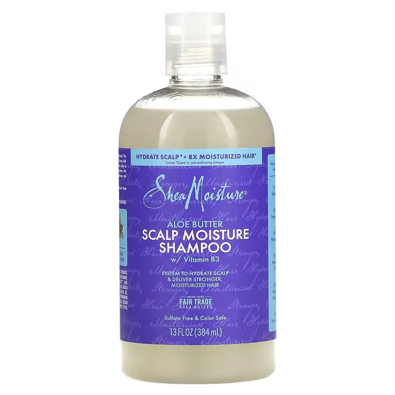 Shea Moisture Aloe Butter Scalp Moisture Shampoo 13 oz