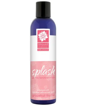 Sliquid Splash Feminine Wash - 8.5 oz Grapefruit Thyme