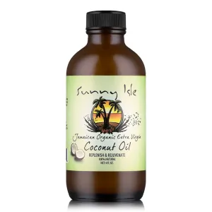 Sunny Isle Jamaican Organic Extra Virgin Coconut Oil 4 oz