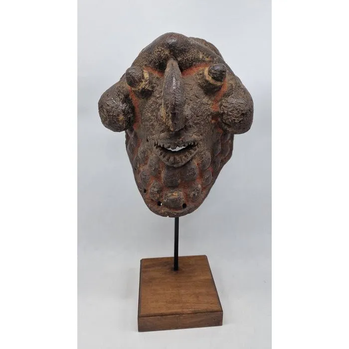 Tikar Mabu Helmet Mask, Cameroon #322