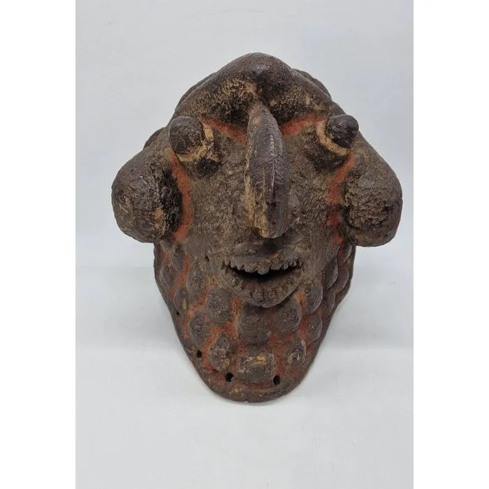 Tikar Mabu Helmet Mask, Cameroon #322