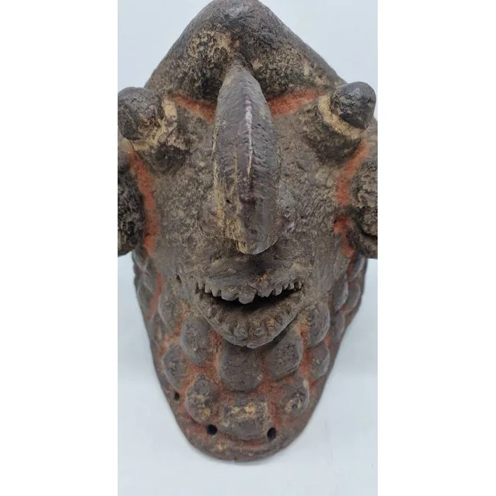 Tikar Mabu Helmet Mask, Cameroon #322