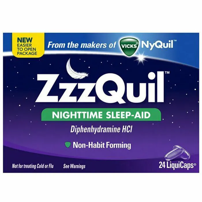 Vicks ZZZquil Nighttime Sleep Aid 24 Liquid Caplets